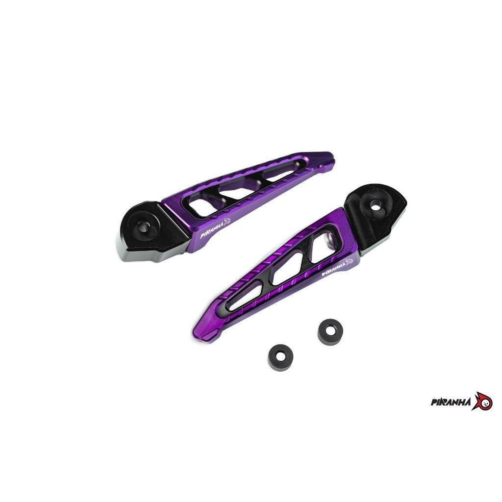 พักเท้าหลัง CNC Duo Anodize FORZA-350 / ADV-350 / LEAD-125 แบรนด์ PIRANHA