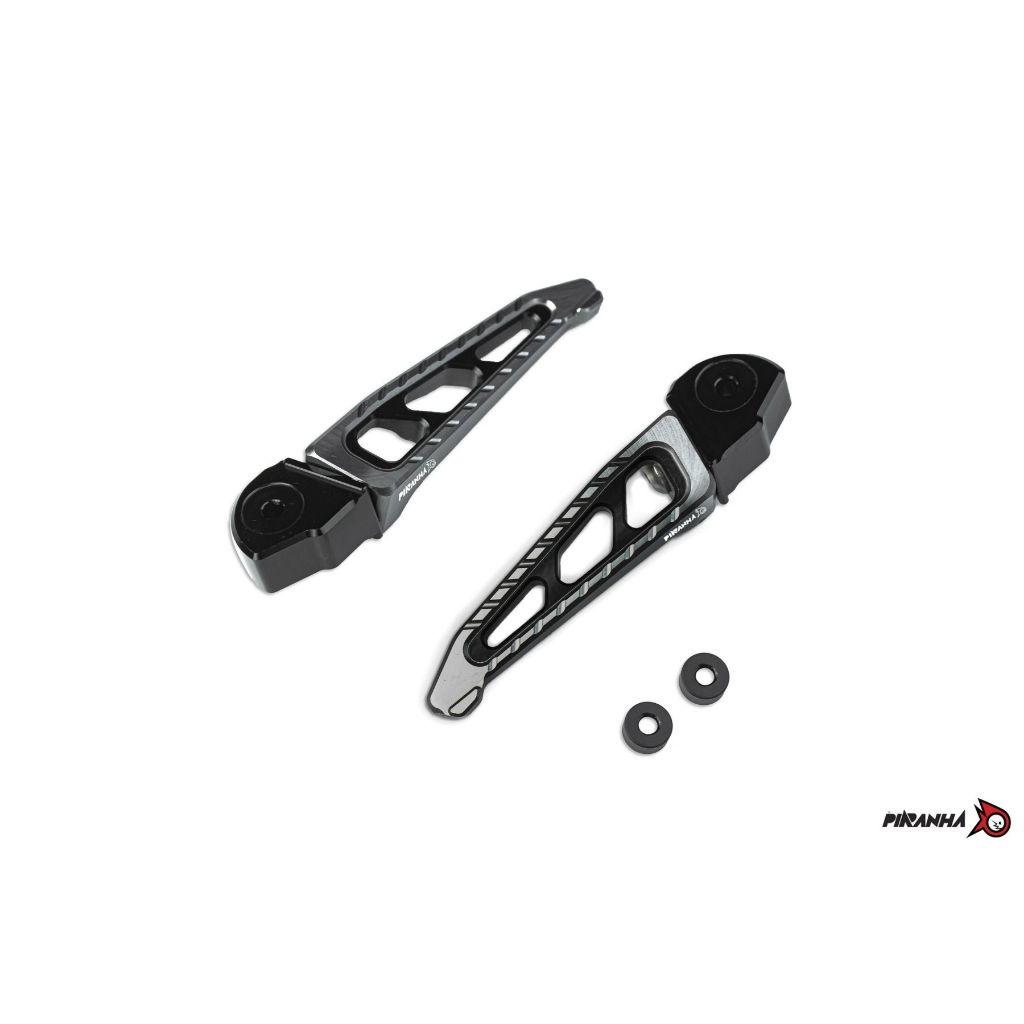 พักเท้าหลัง CNC Duo Anodize FORZA-350 / ADV-350 / LEAD-125 แบรนด์ PIRANHA