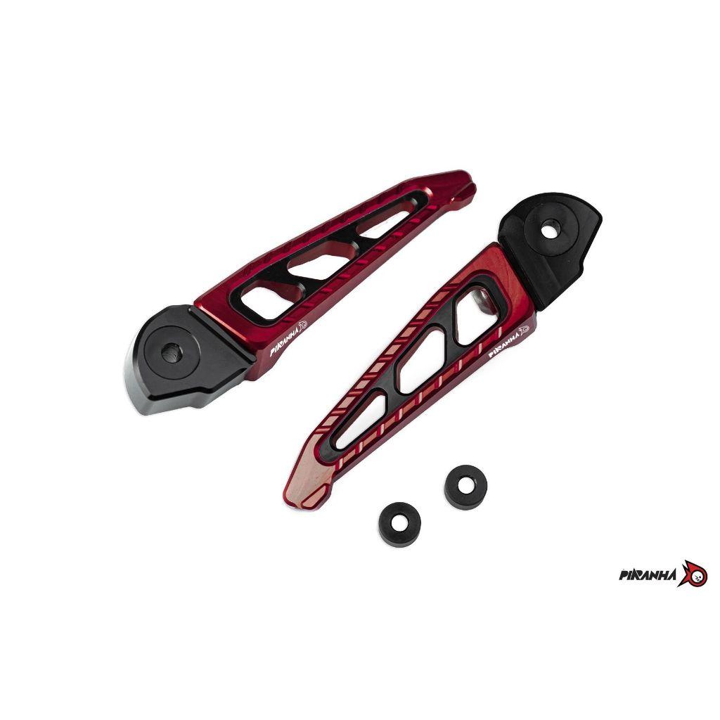 พักเท้าหลัง CNC Duo Anodize FORZA-350 / ADV-350 / LEAD-125 แบรนด์ PIRANHA