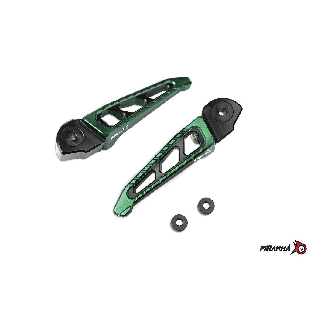 พักเท้าหลัง CNC Duo Anodize FORZA-350 / ADV-350 / LEAD-125 แบรนด์ PIRANHA