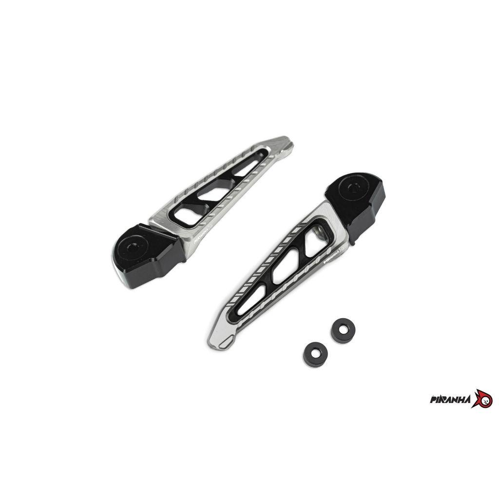 พักเท้าหลัง CNC Duo Anodize FORZA-350 / ADV-350 / LEAD-125 แบรนด์ PIRANHA
