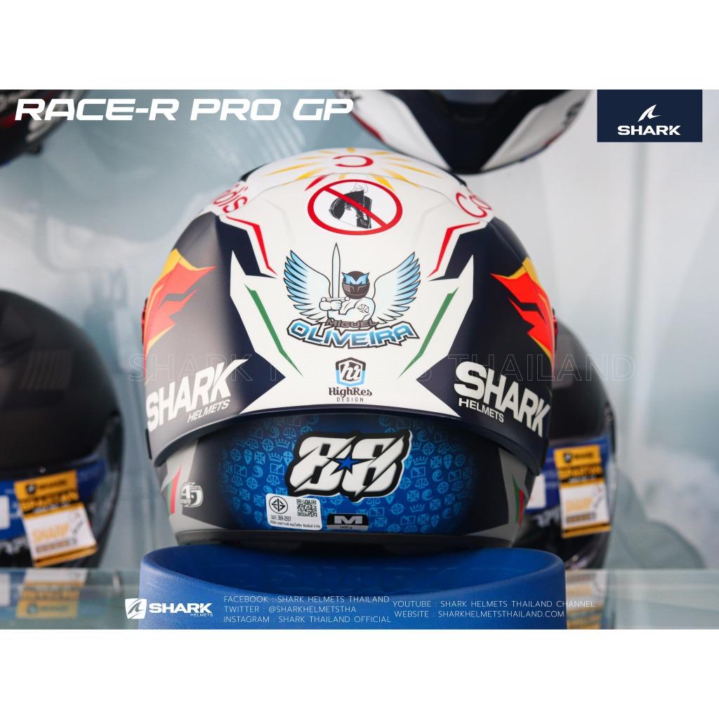 หมวกกันน็อค SHARK RACE-R PRO GP Oliveira Signature (BSW) *สอบถามก่อนซื้อ