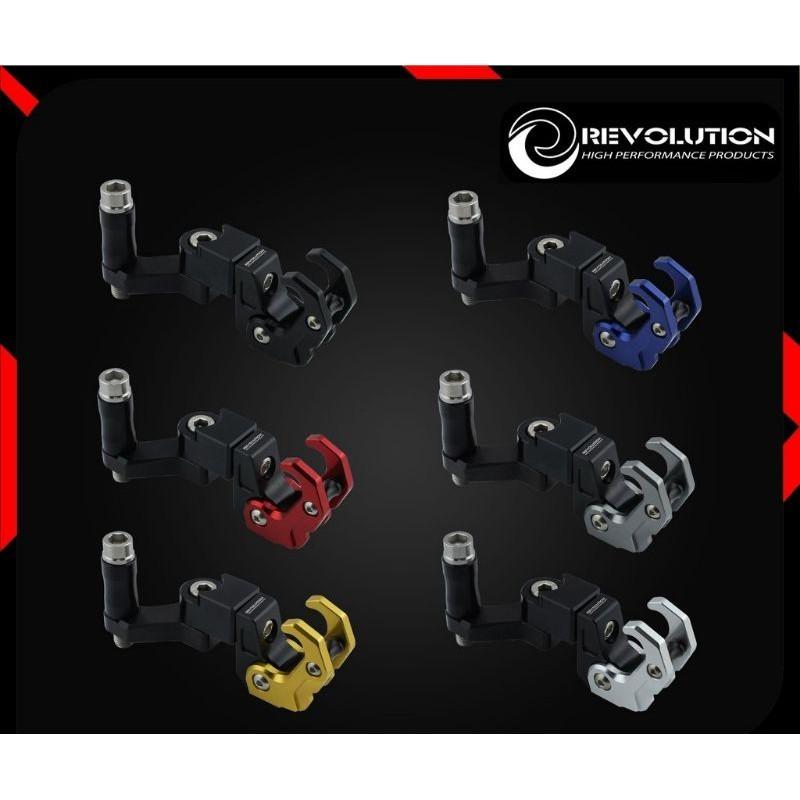 ตัวแขวนหมวก CNC ROBOT พับได้ (รู10มิล) REVOLUTION FORZA-300, FORZA-350 NEW, ADV-350