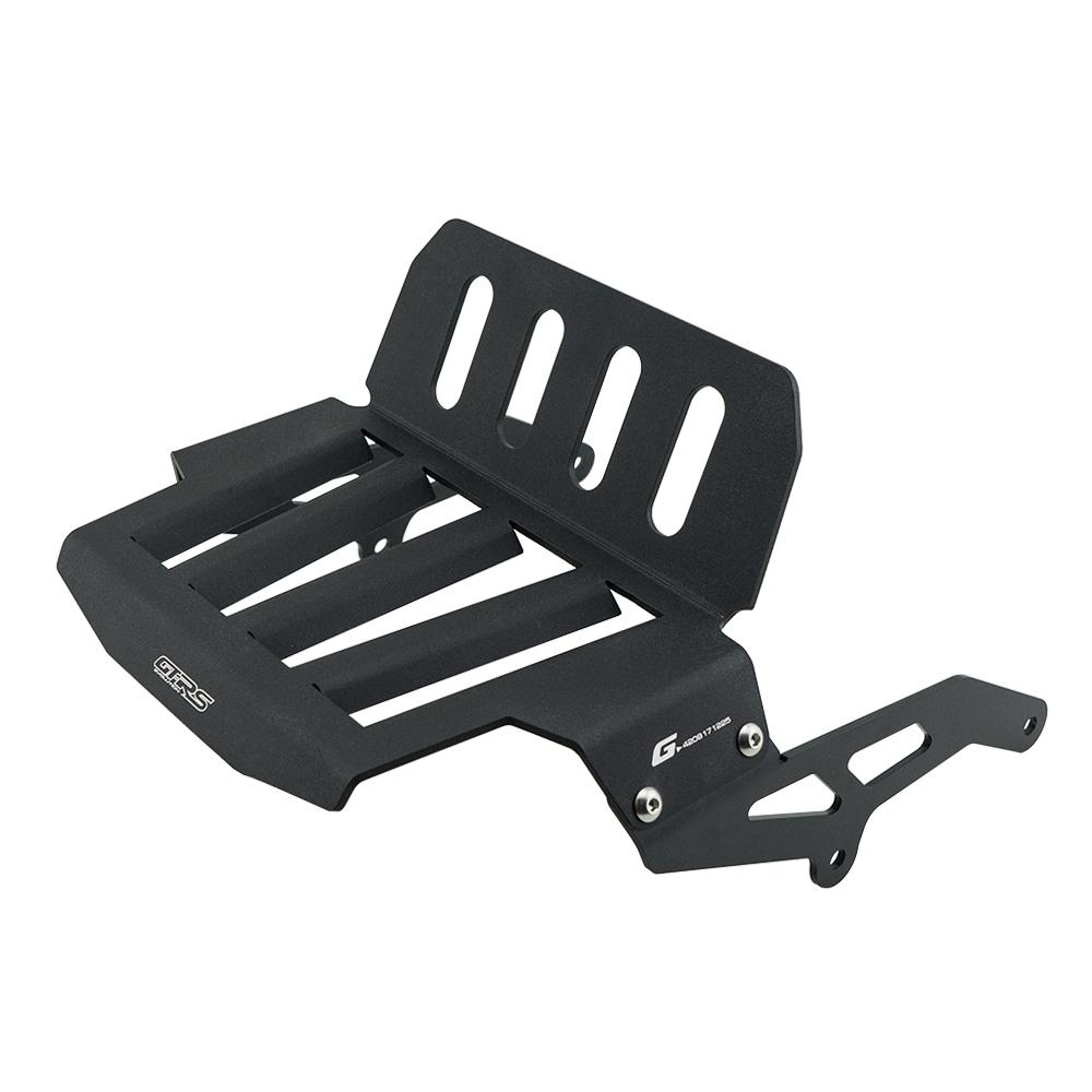ตะแกรงบนไฟหน้าพร้อมขายึด (อลูมีเนียมขาเหล็ก) GTRS CT-125 (0184)