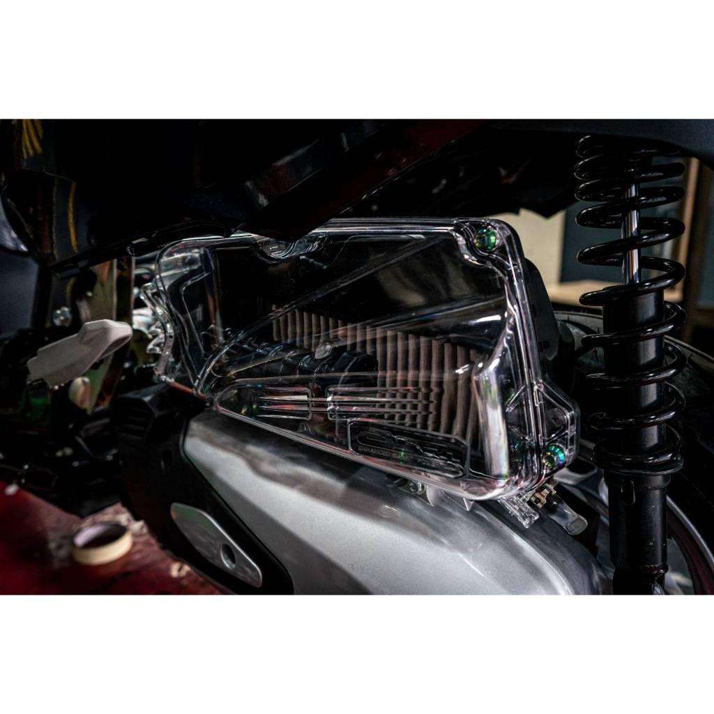 แผ่นกรองอากาศสแตนเลสแต่ง HONDA LEAD-125 / GIORNO+ TIGER-R กรองเลส