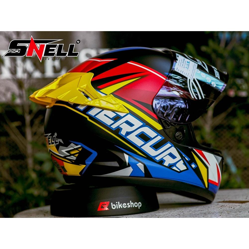 หมวกกันน็อค SNELL RYUKI เต็มใบ มีหลายลาย ขนาดฟรีไซส์ ใส่ได้ทั้งหญิงและชาย