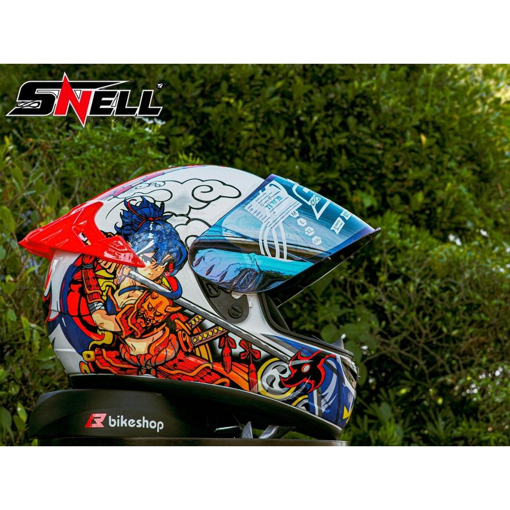 หมวกกันน็อค SNELL RYUKI เต็มใบ มีหลายลาย ขนาดฟรีไซส์ ใส่ได้ทั้งหญิงและชาย