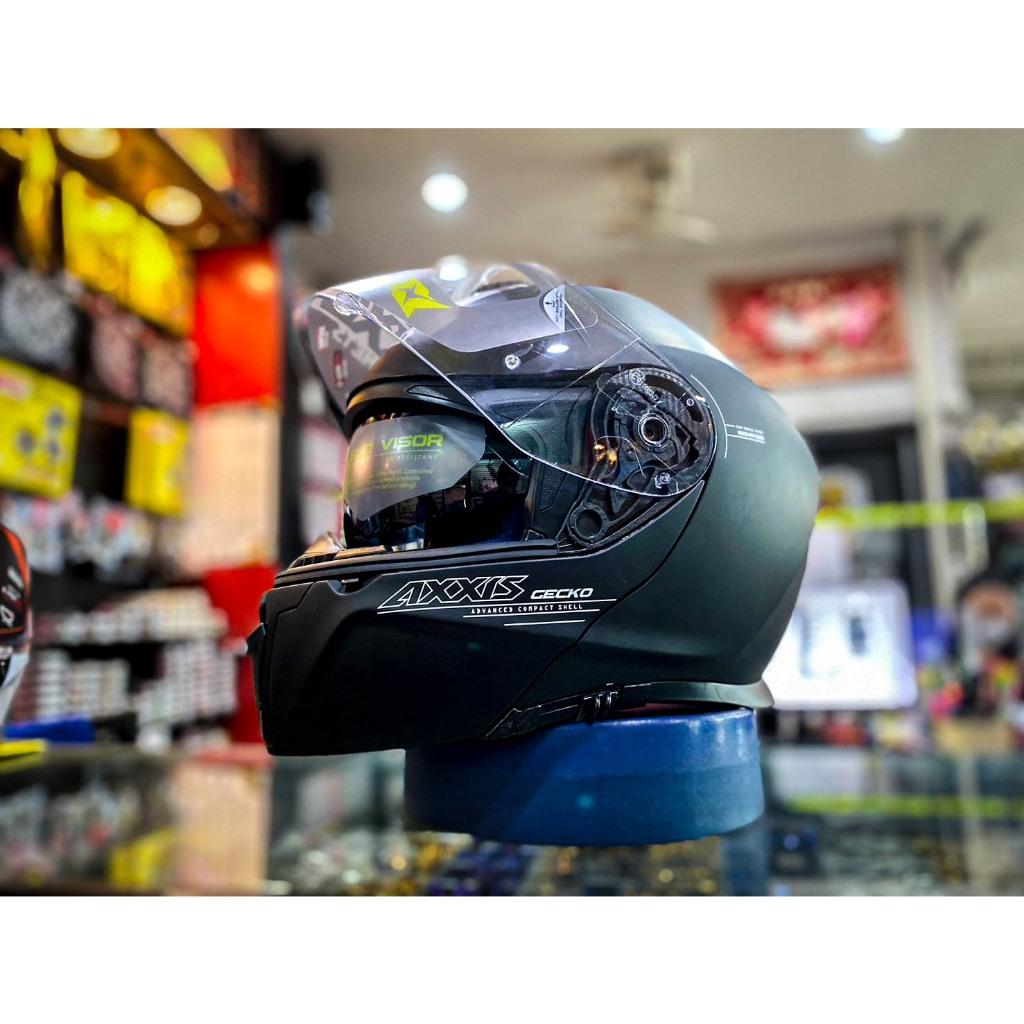 💥ใหม่หมวกเต็มใบเปิดคาง AXXIS GECKO SV มอก ECE22.05 นำเข้าจากสเปน
