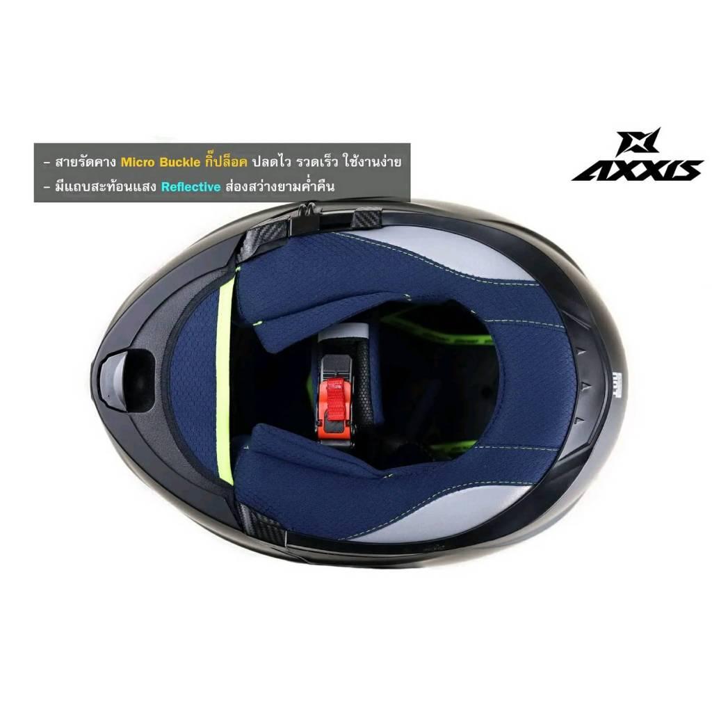 💥ใหม่หมวกเต็มใบเปิดคาง AXXIS GECKO SV มอก ECE22.05 นำเข้าจากสเปน