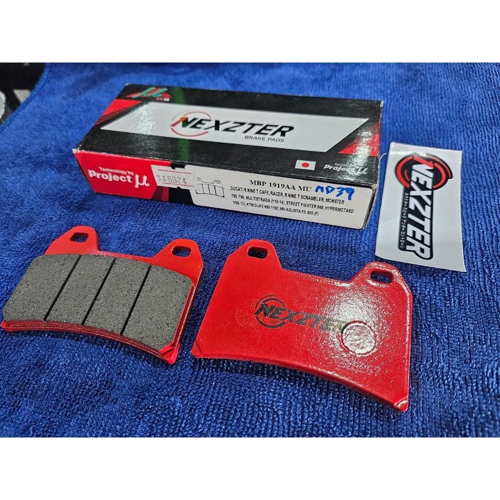 22. ผ้าเบรคหน้า NEXZTER 1919AA สำหรับรถรุ่น MONSTER795,796,MULTISTRADA 2010-14,STREETFIGHTER848,HYPERMOTARD 2010-14/BMW