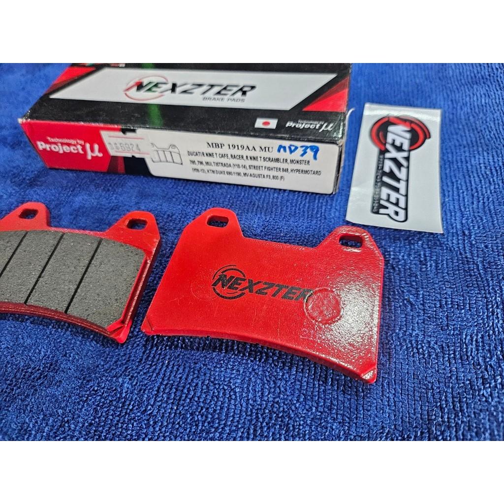 22. ผ้าเบรคหน้า NEXZTER 1919AA สำหรับรถรุ่น MONSTER795,796,MULTISTRADA 2010-14,STREETFIGHTER848,HYPERMOTARD 2010-14/BMW