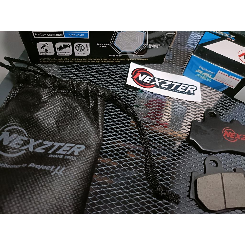 ผ้าเบรคหน้า NEXZTER 109110AA ใส่รถรุ่น PCX2018 / Zoomer-x Combine new