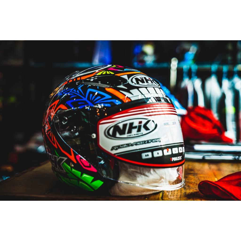 หมวกกันน็อค ครึ่งใบ NHK Helmets รุ่น R1 : Remy Gardner #87 🏁