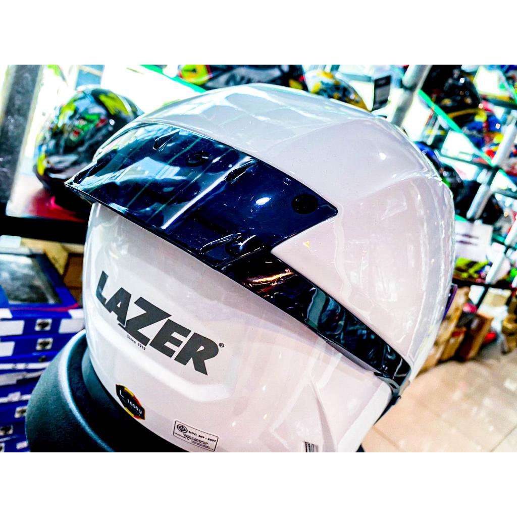 31.หมวกกันน็อค เต็มใบ LAZER RAFALE-S - สีพื้น ขาว