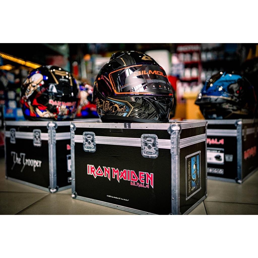 NEW 2022!! หมวกกันน็อค Bilmola ลาย IRON MAIDEN รุ่น LIMITED