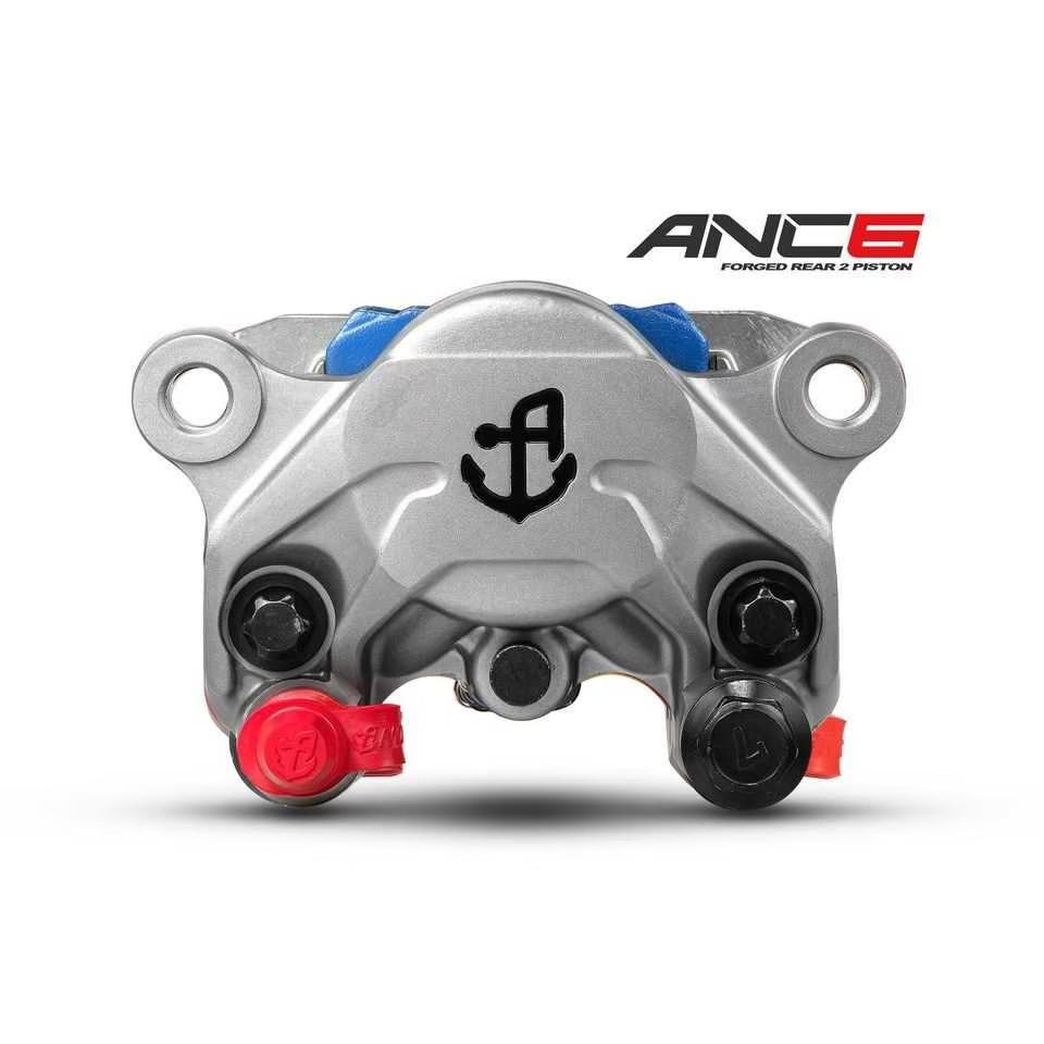 13. ปั้มเบรค ANCHOR ANC6 2พอต 84mm งาน Forged ขนาดลูกสูบ 34mm*2