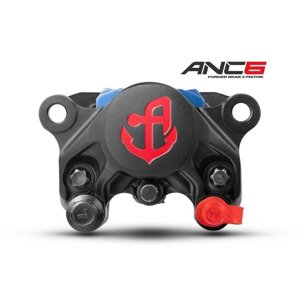 13. ปั้มเบรค ANCHOR ANC6 2พอต 84mm งาน Forged ขนาดลูกสูบ 34mm*2