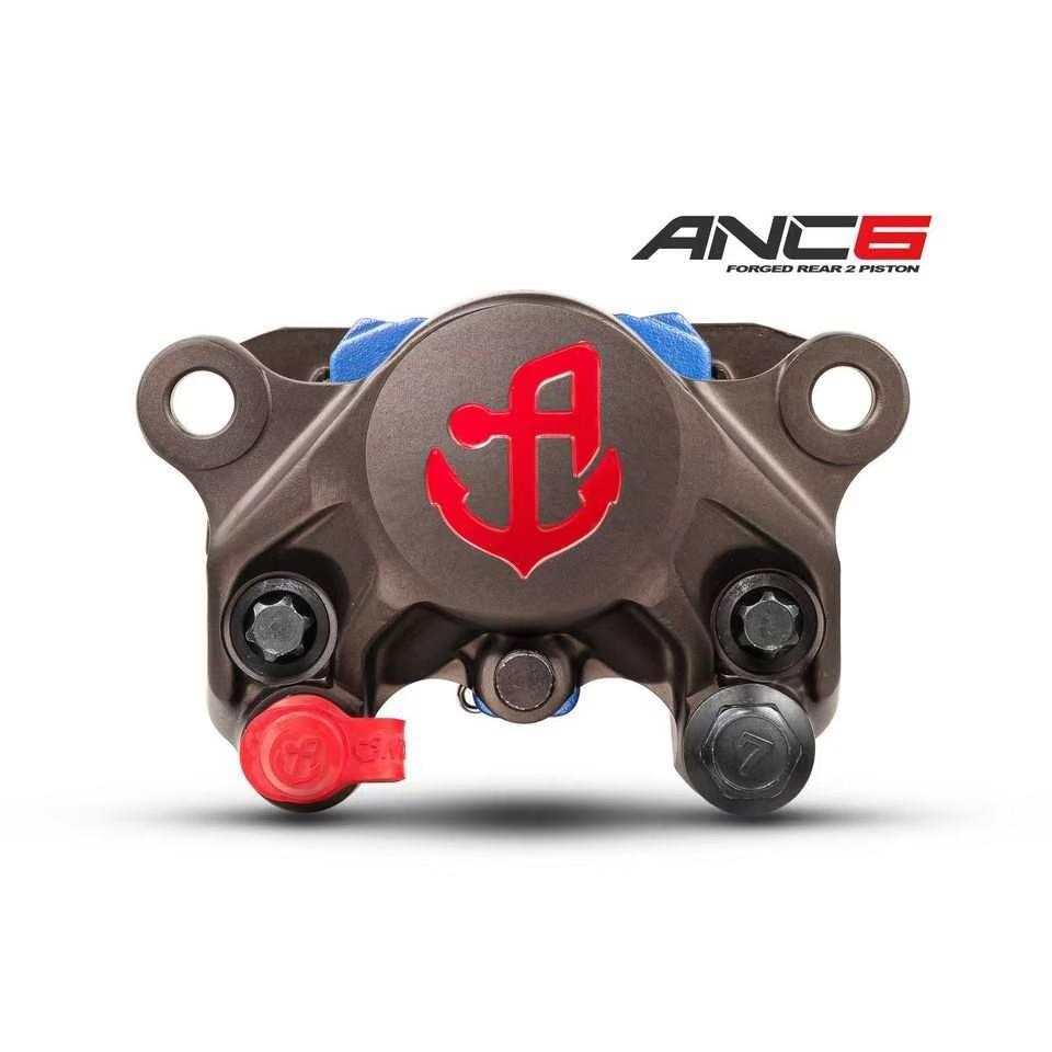 13. ปั้มเบรค ANCHOR ANC6 2พอต 84mm งาน Forged ขนาดลูกสูบ 34mm*2