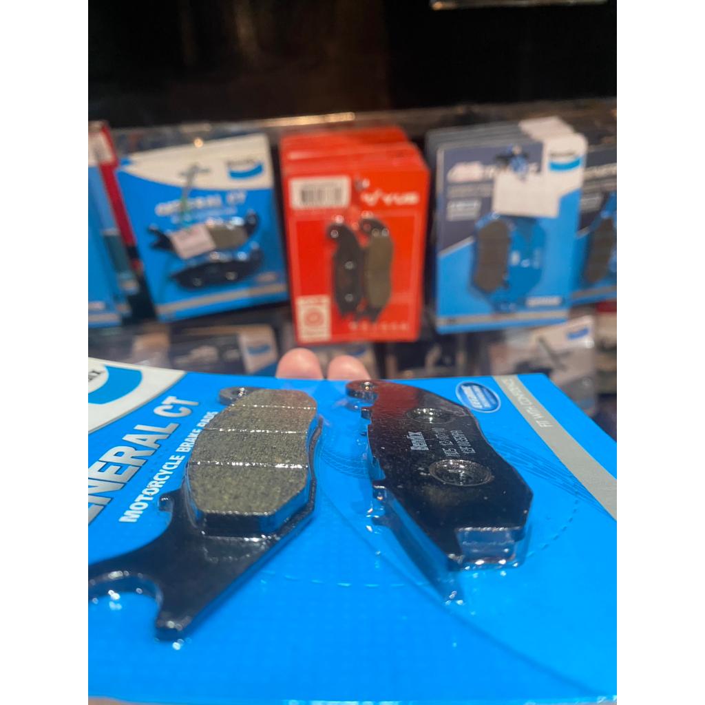 ผ้าเบรคหน้า BENDIX  MD5 ใส่รถรุ่น Air Blade / Click150 / PCX125 / CBR250 / ADV150 / CBR150new