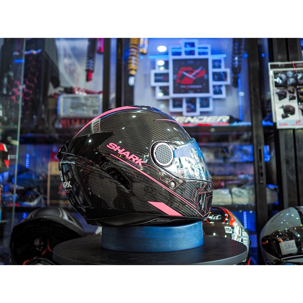 📣หมวกันน็อค SHARK SPARTAN CARBON  *SILICIUM VIOLET ANTHRACITE รับประกัน 5ปี เต็ม