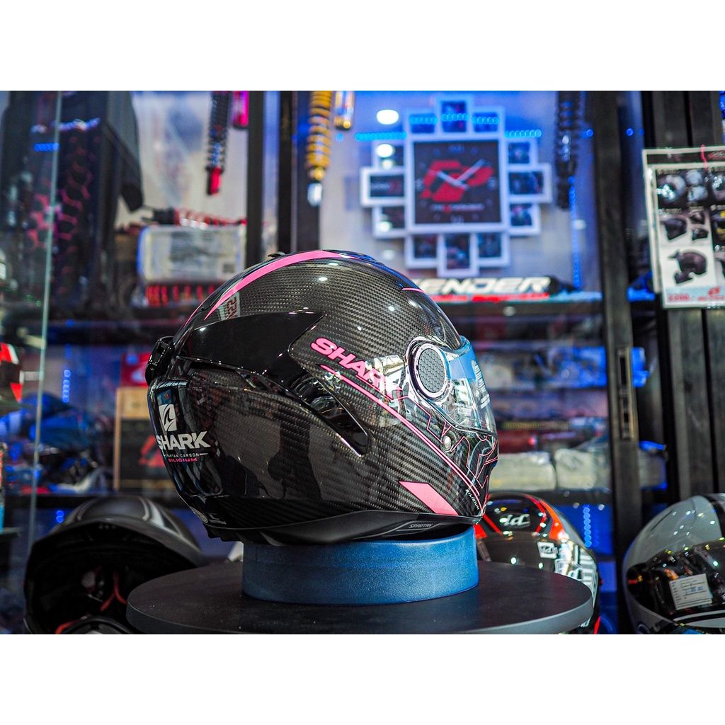 📣หมวกันน็อค SHARK SPARTAN CARBON  *SILICIUM VIOLET ANTHRACITE รับประกัน 5ปี เต็ม