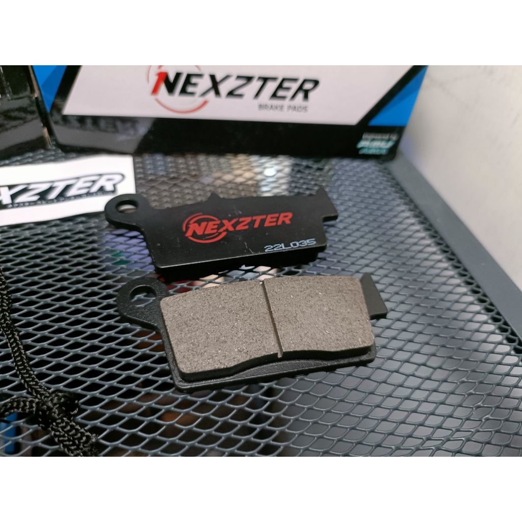 ผ้าเบรคหลัง NEXZTER  106107AA ใส่รถรุ่น KAWASAKI KTX 125,150,250 / ​KLX 300R,250 / D-TRACKER.39