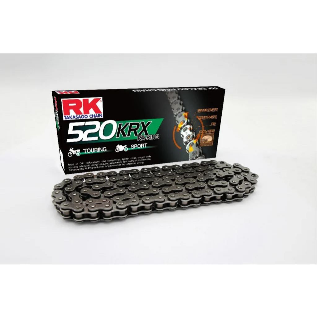 โซ่ RK 420 428 520 525 KLO,KRO,KRX O-Ring 120ข้อ มีสีให้เลือก #Distributor เจ้าเดียวในสมุทรปราการ แท้💯