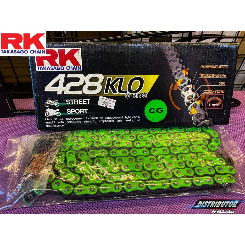 428KLO สีเขียว