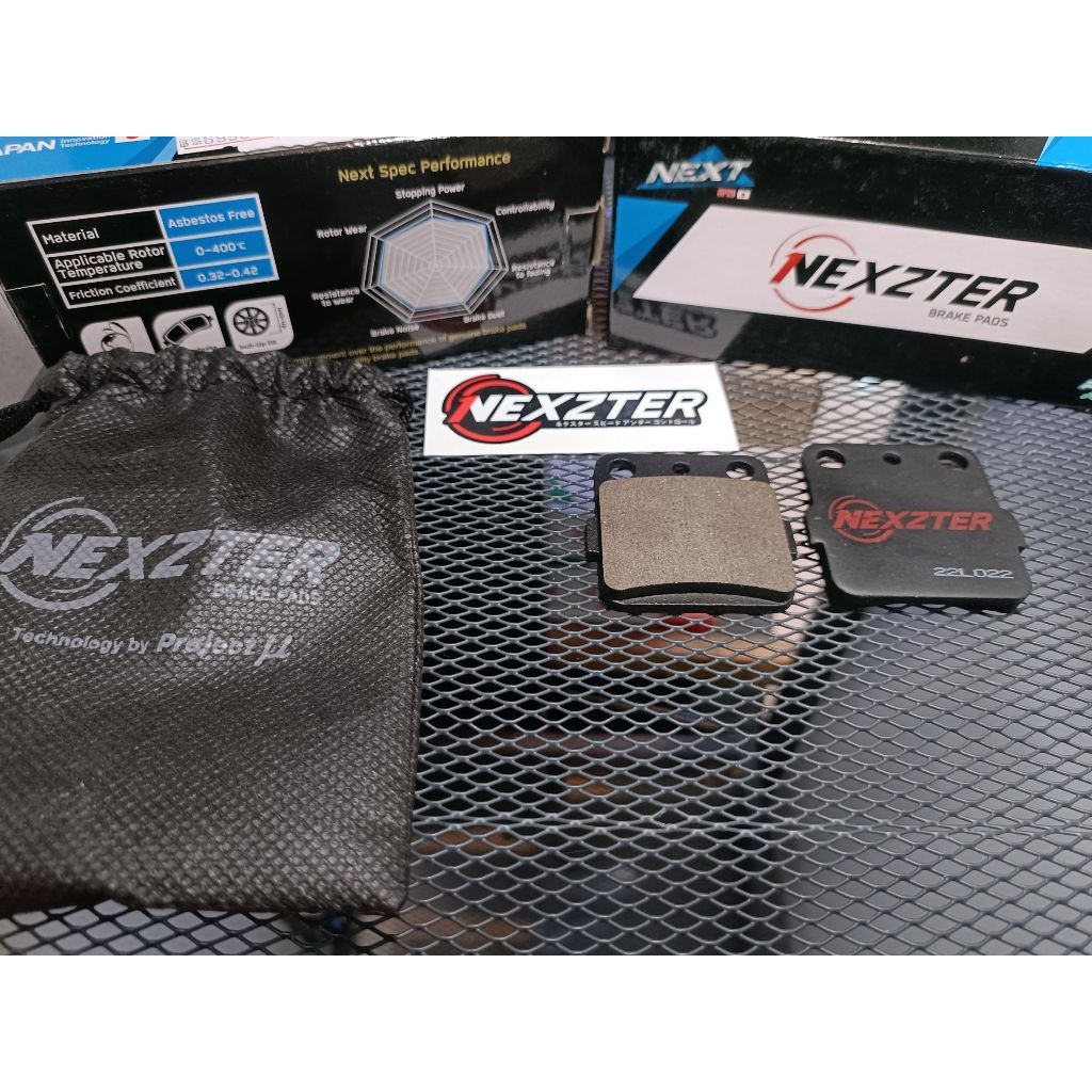 ผ้าเบรคหลัง NEXZTER  108108AA  ใส่รถรุ่น KAWASAKI KLX 140,150 , 230.40
