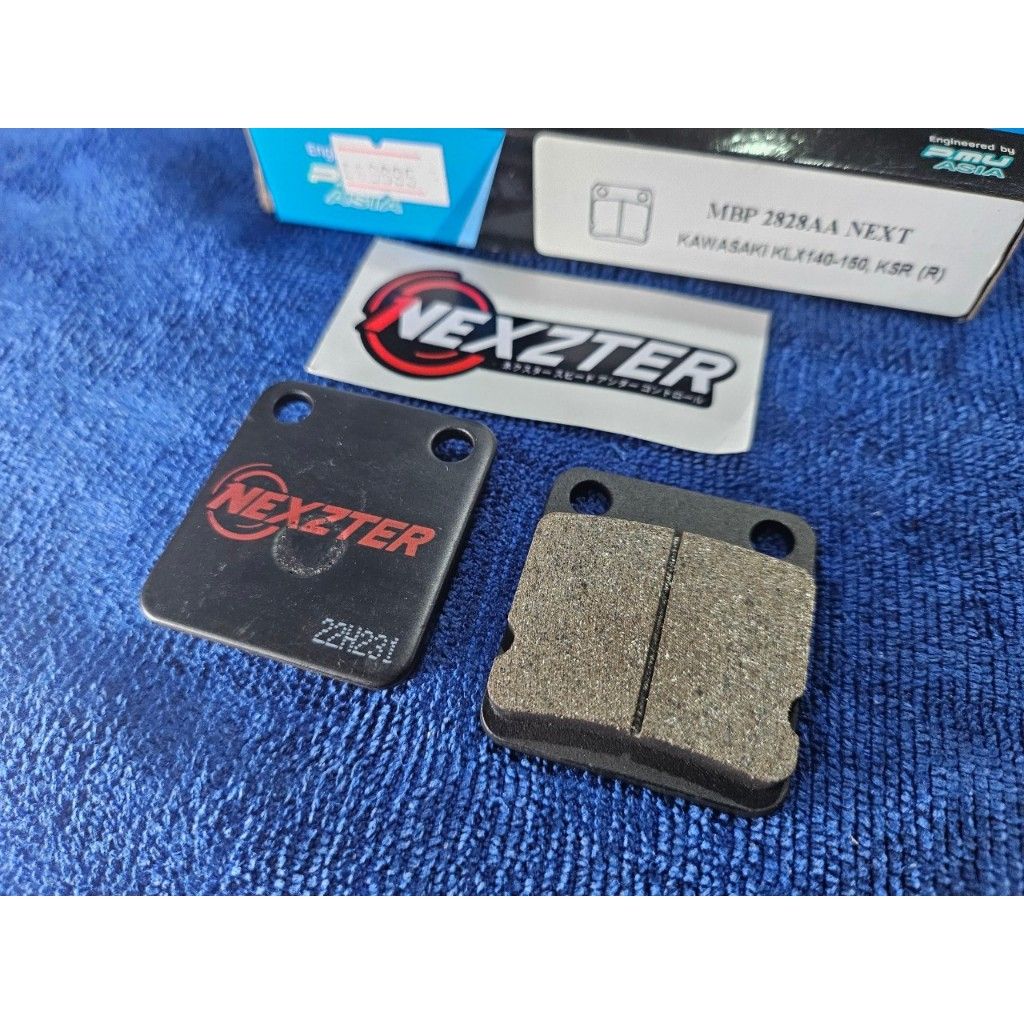 18. ผ้าเบรคหลัง NEXZTER 2828AA สำหรับรถรุ่น KLX 140,150, KSR