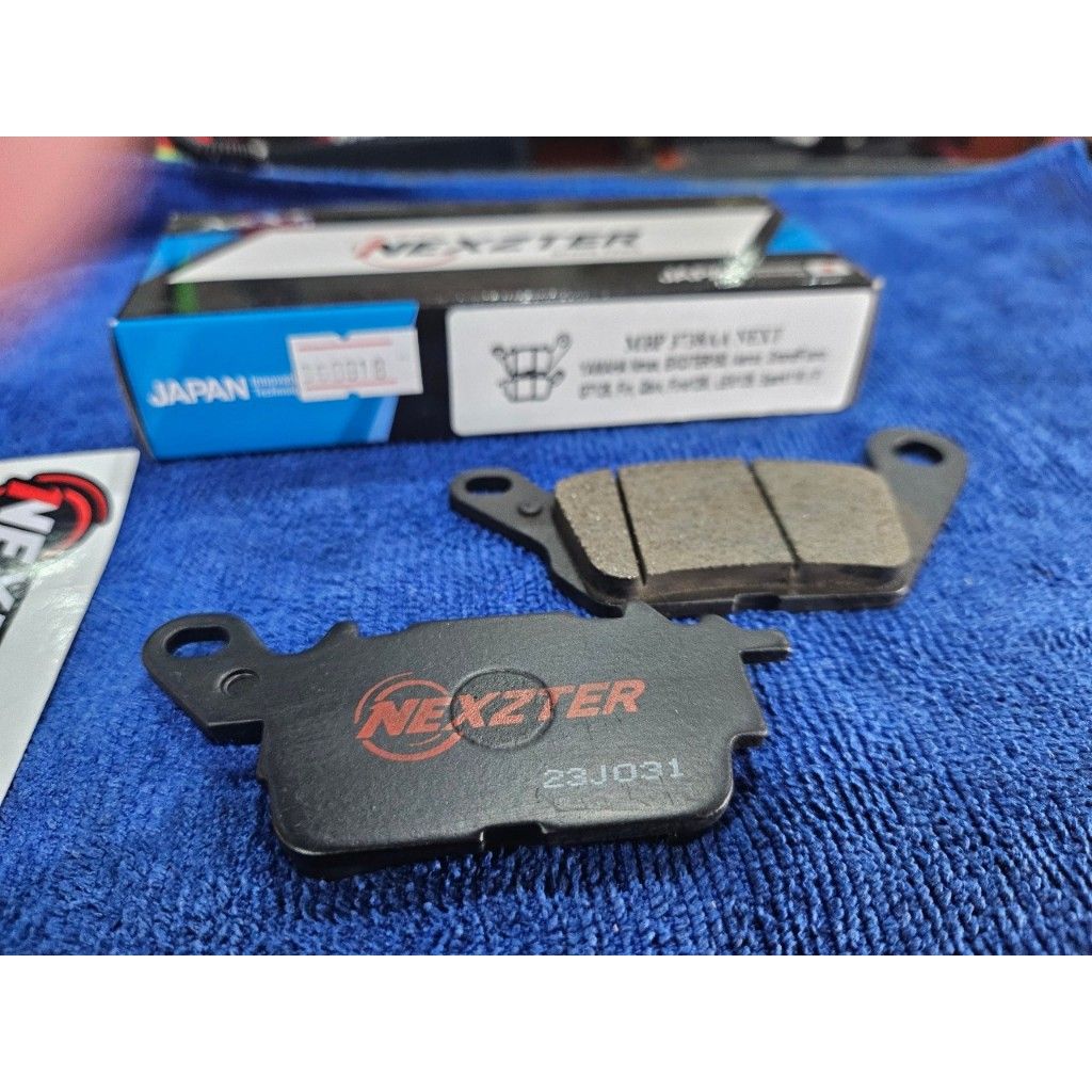 ผ้าเบรคหน้า NEXZTER 3738AA สำหรับรถรุ่น GRAND FILANO/AEROX/QBIX/FINO 125i/NMAX/GT 125/LEXI 125.28