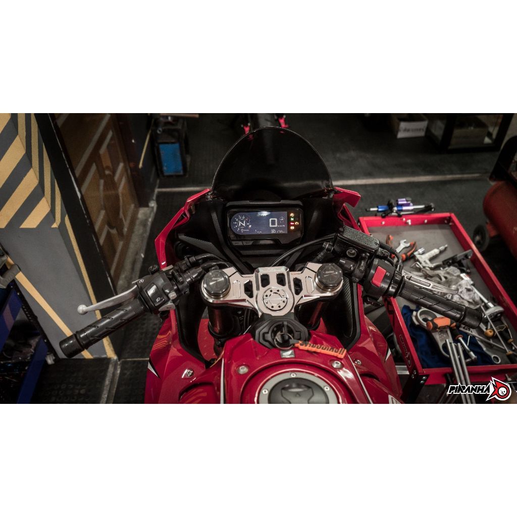 แผงคอบน CNC Special Edition CBR-650R 2019-2025 PIRANHA(0451)