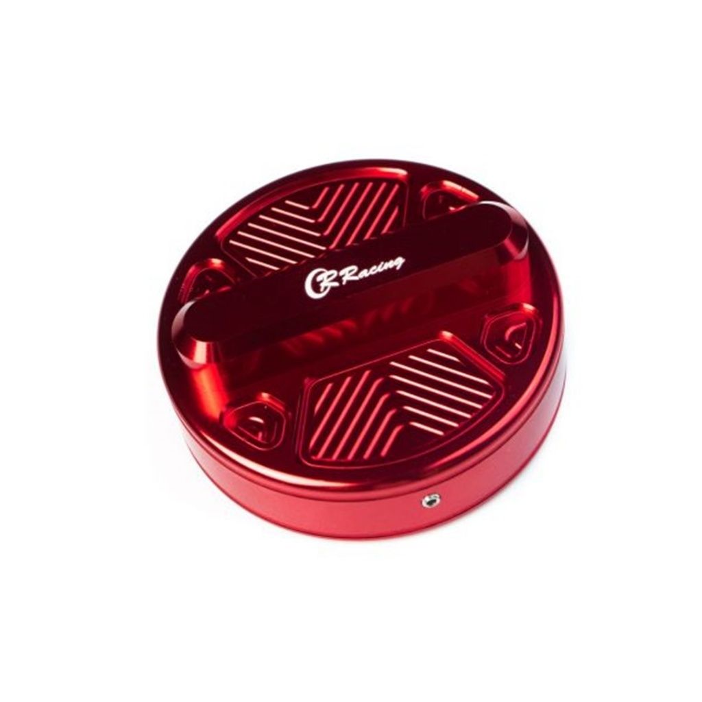 550.ครอบฝาถังน้ำมัน CNCIORNO+ 125 / LEAD-125 / ADV-150/160/350 / AEROX-155 /FORZA-300-350 / PCX แบรนด์ CR RACING