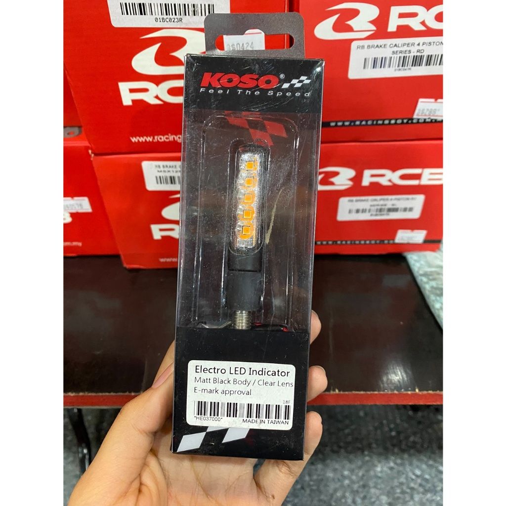 ไฟเลี้ยว KOSO Electro LED indicator แท้ แข็งแรง ไฟสว่าง (ราคาต่อ 1 ข้าง)