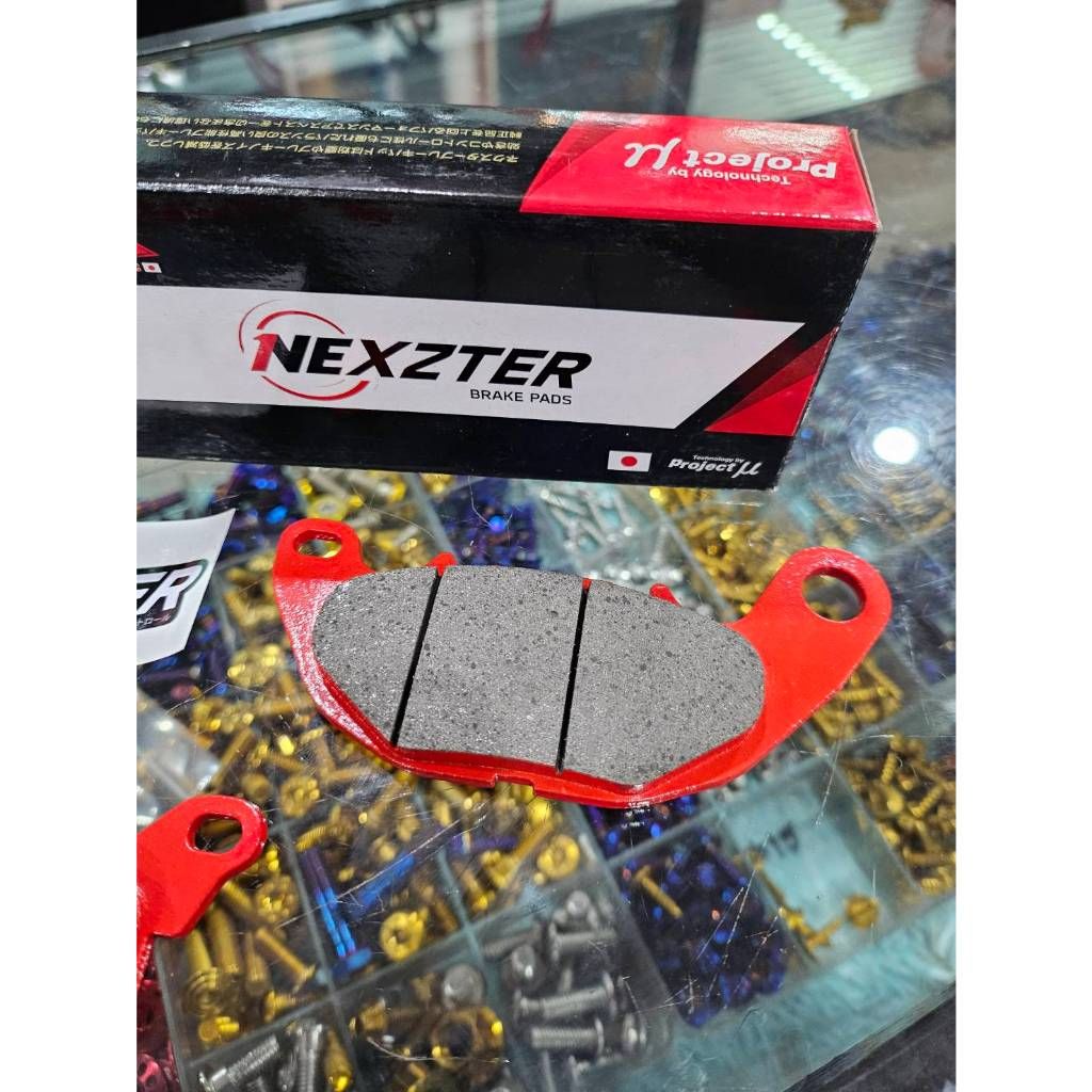 ผ้าเบรค NEXZTER หน้า 5960AA หลัง 6162AA สำหรับรถรุ่น R3 / MT03 / X-MAX.27