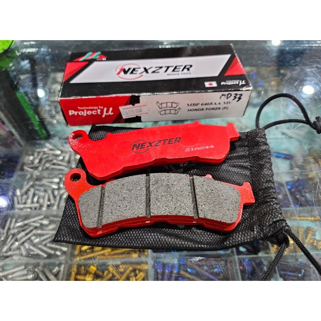 ผ้าเบรคหน้า NEXZTER 6465AA สำหรับรถรุ่น FORZA 2013-2017 / CBR250R ABS2013.16