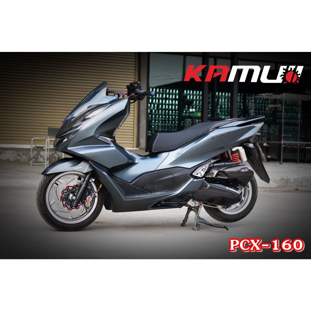 การ์ดหม้อน้ำสแตนเลส PCX160 Kamui (498)