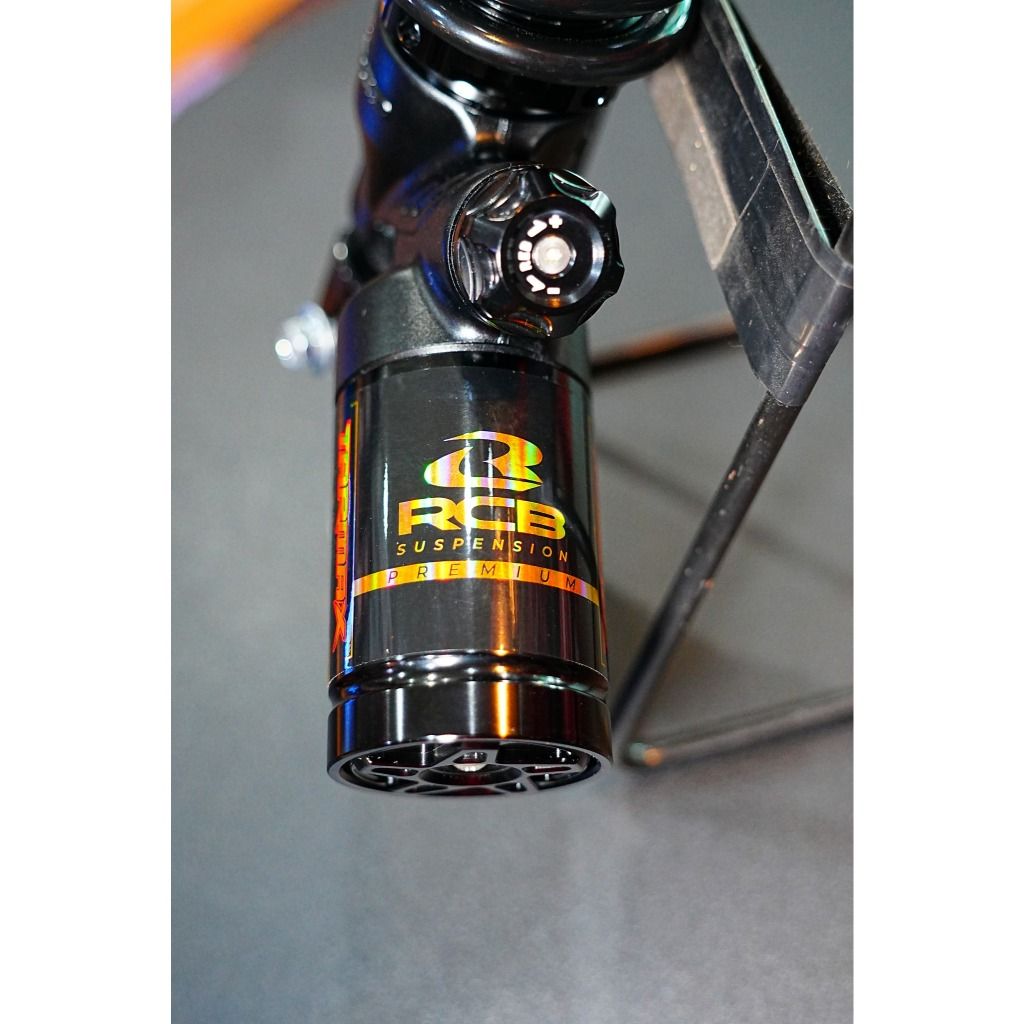 โช๊คRCB Tarmax ตรงรุ่น Giorno/mio/Scoopy/Lead ปรับ2จุด 320-305mm  Racing Boy  (0457)