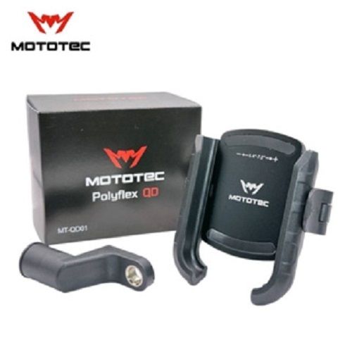 MOTOTEC MT-QD01,QD02 Polyflex Quick Release ที่จับมือถือ ที่ยึดมือถือมอเตอร์ไซค์ ที่จับโทรศัพท์  ปลดล็อคเร็ว (MO001)