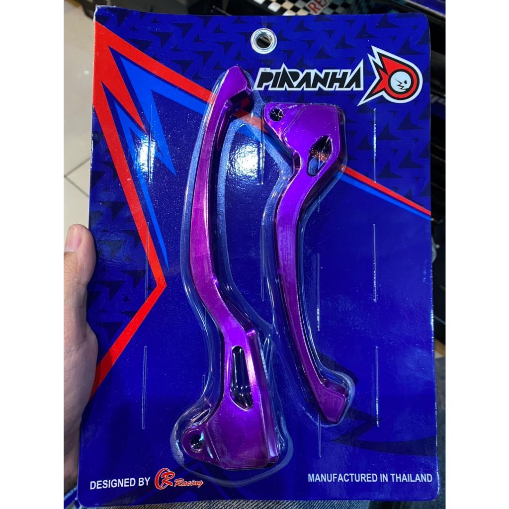 มือเบรค CNC PIRANHA LEVERS LEAD-125 Special Edition