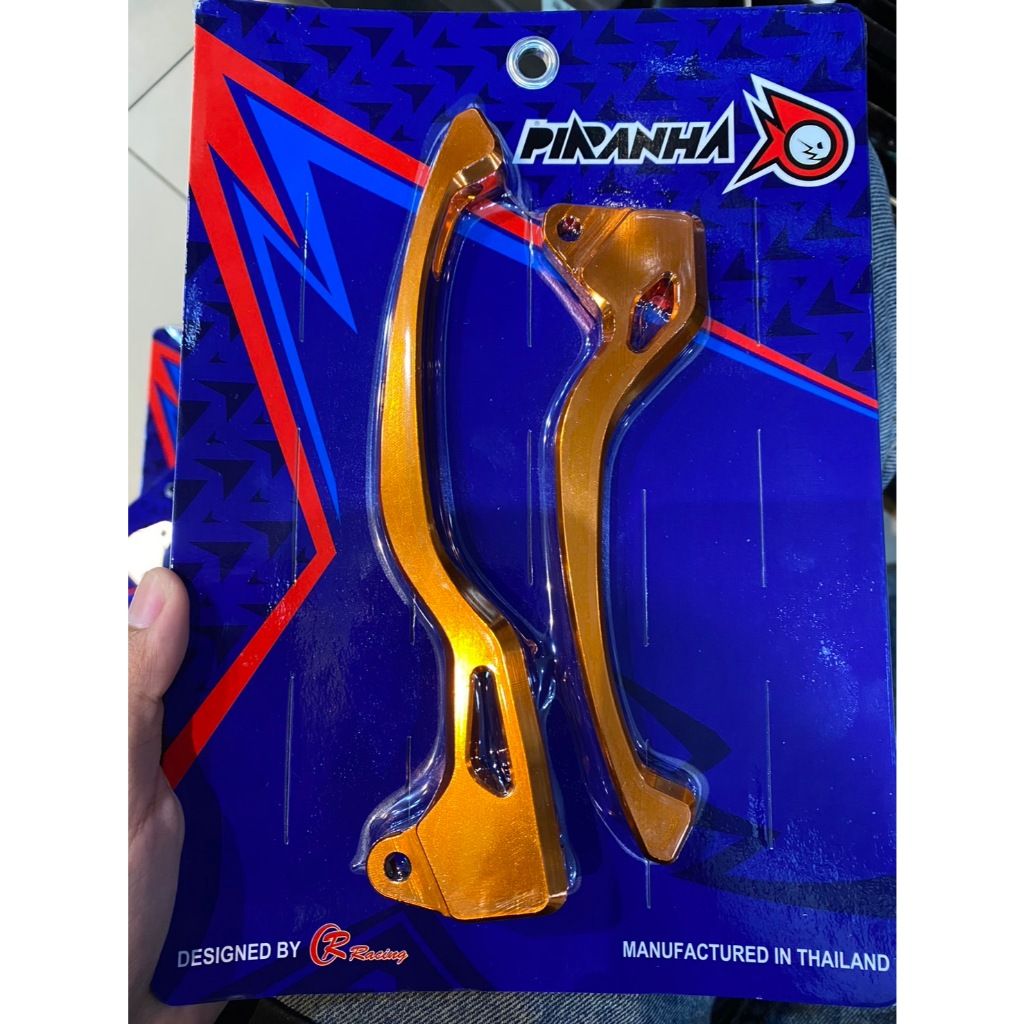 มือเบรค CNC PIRANHA LEVERS LEAD-125 Special Edition