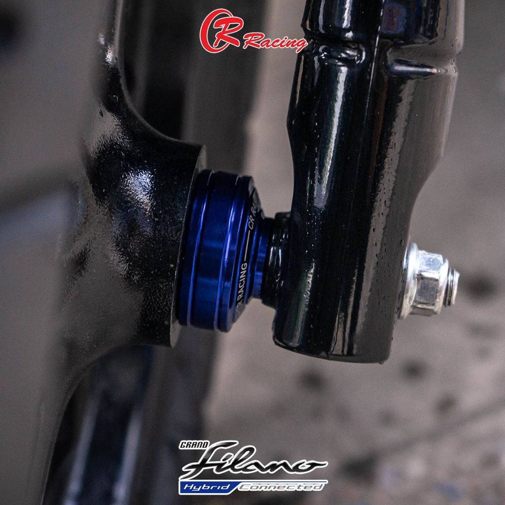 บูชดุมล้อหน้า อลูมิเนียม CNC Grand Filano 2020-2025 CR RACING(0452)