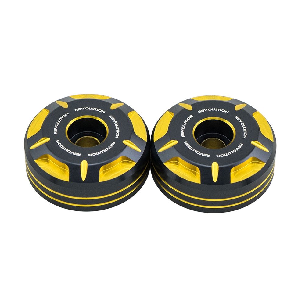 น๊อตปลายแฮนด์ (ทูโทน) REVOLUTION FORZA-350, X-MAX 300 ใช้ทั่วไป (34×13.5mm) (064)