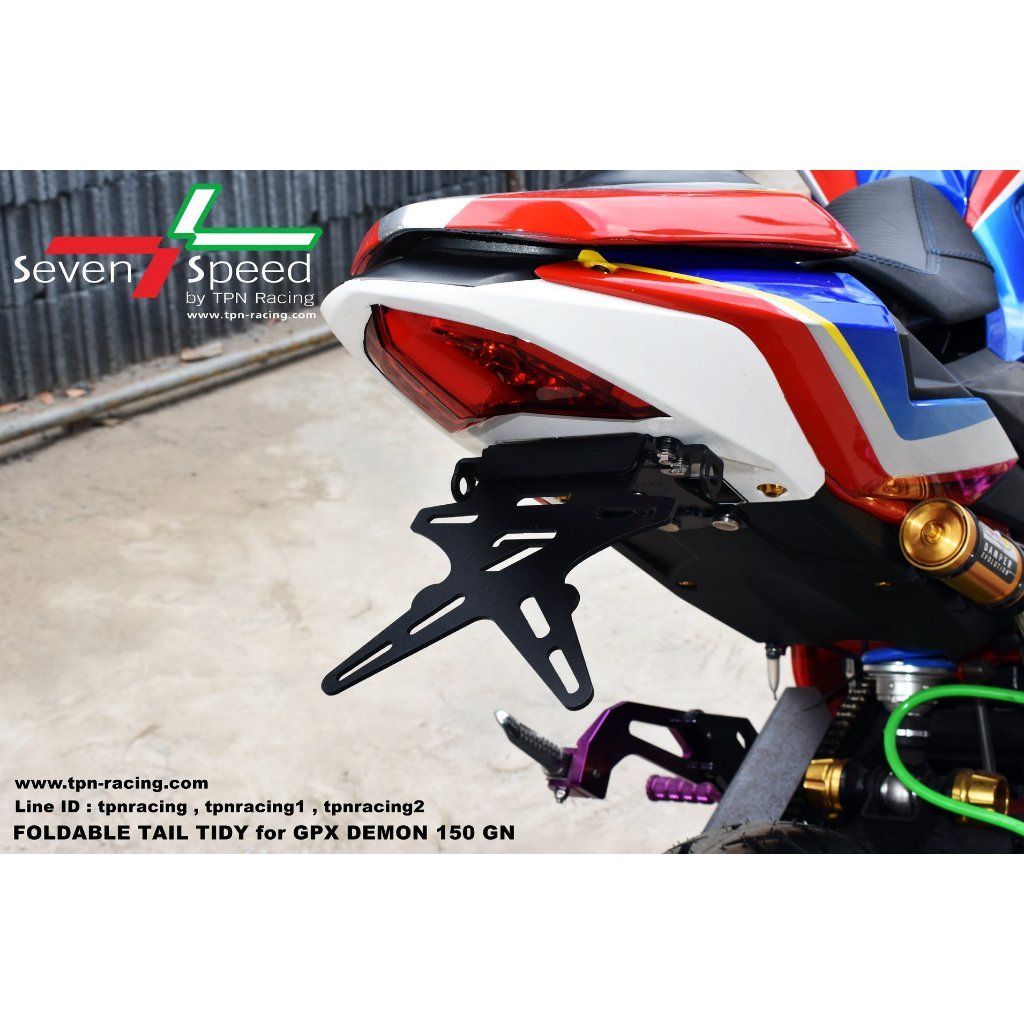 ท้ายสั้นแม่เหล็กพับได้ DEMON 150 GN seven speed / Kamui (119)