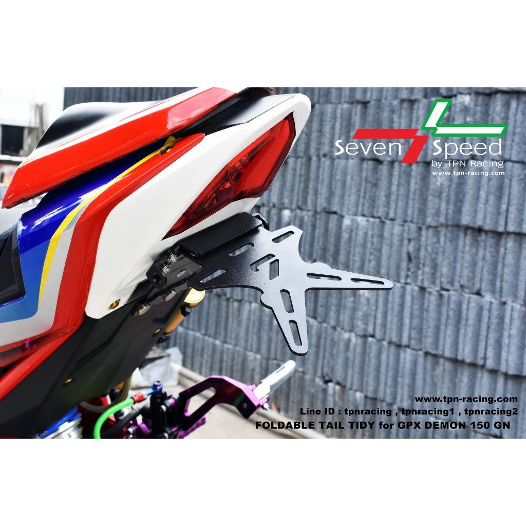 ท้ายสั้นแม่เหล็กพับได้ DEMON 150 GN seven speed / Kamui (119)