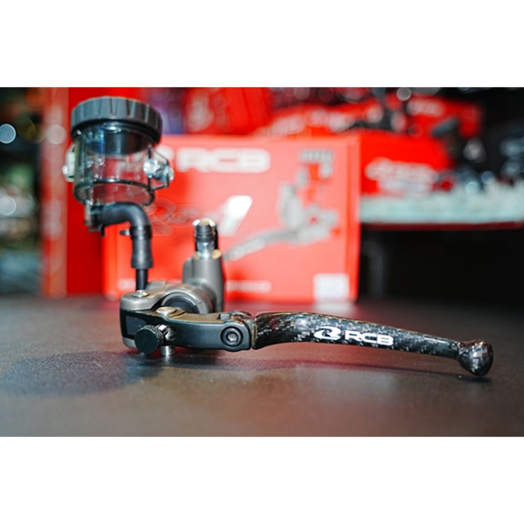 ปั๊มเบรค RCB RS-1 17 mm รุ่นใหม่ ก้านคาร์บอน ปั๊มลอย Racing Boy ของแท้ 100% (0241)