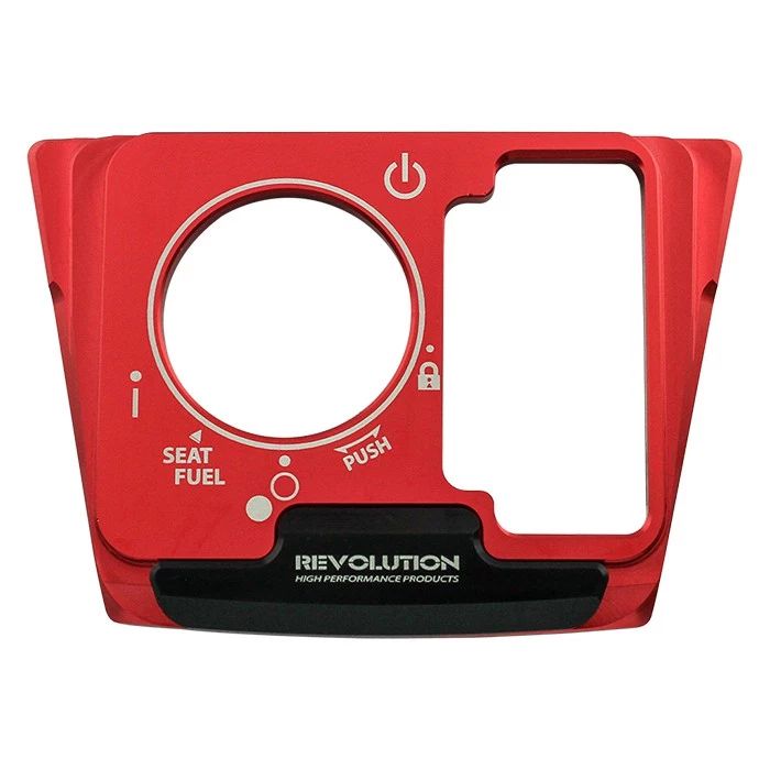 ฝาครอบสวิทกุญแจ CNC (2ชิ้น) REVOLUTION FORZA-300, FORZA-350 NEW(0596)