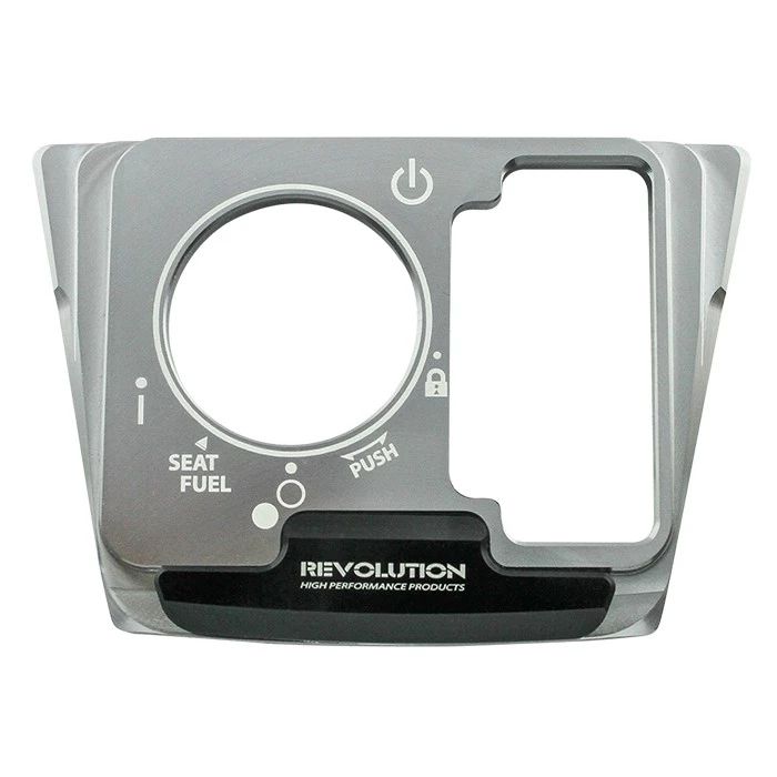 ฝาครอบสวิทกุญแจ CNC (2ชิ้น) REVOLUTION FORZA-300, FORZA-350 NEW(0596)