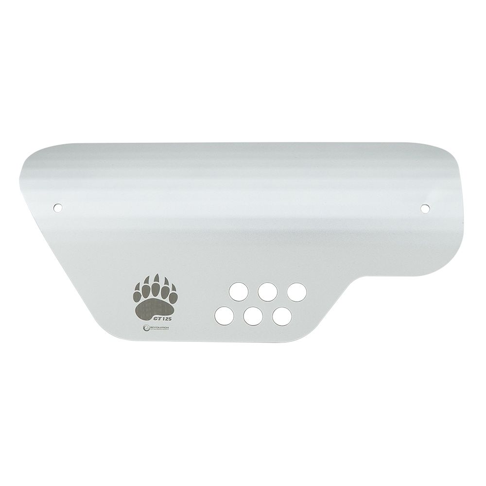 การ์ดท่อไอเสีย (มีเนียม) 2D REVOLUTION CT-125 (0167)Honda