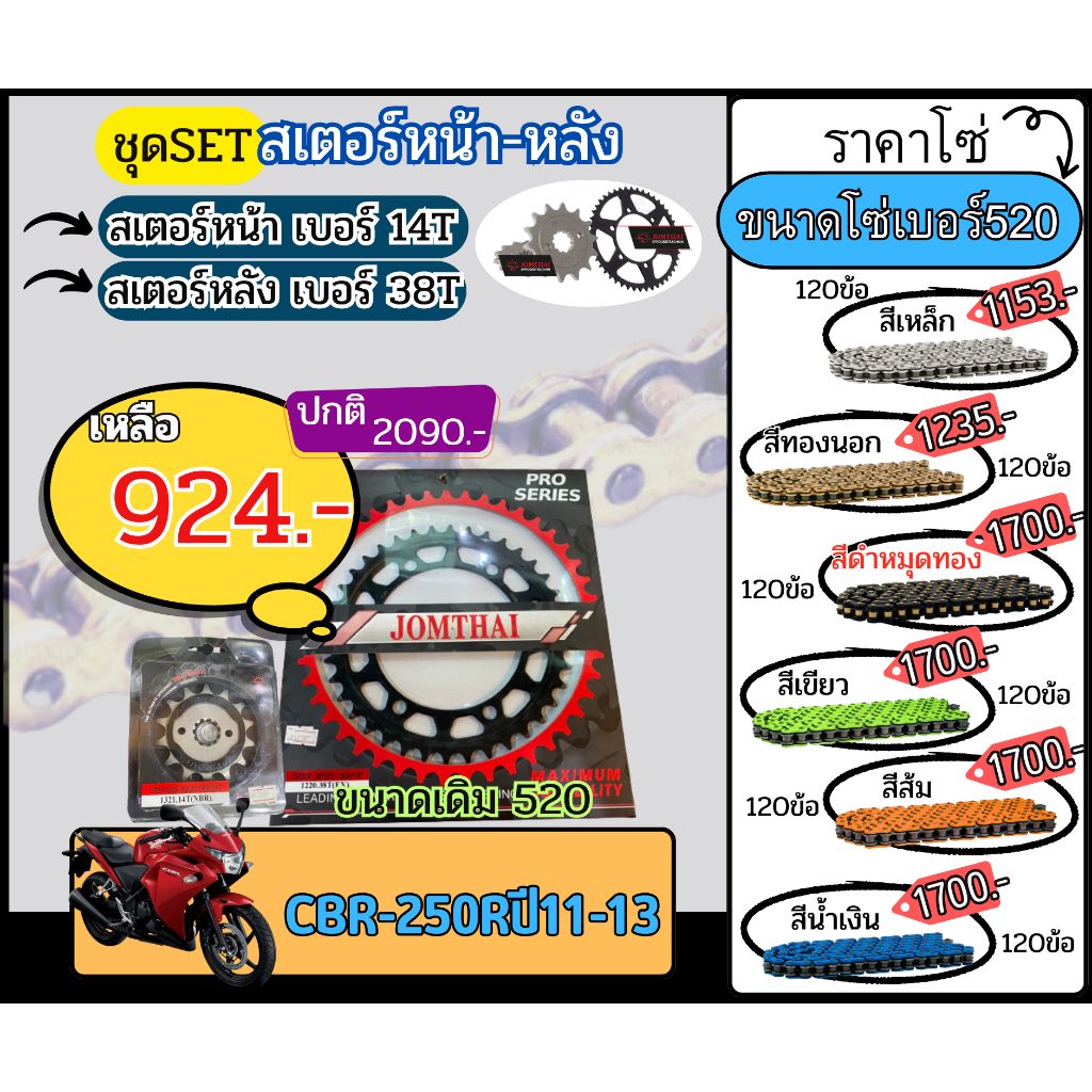 CBR250R #520 ปี11-13